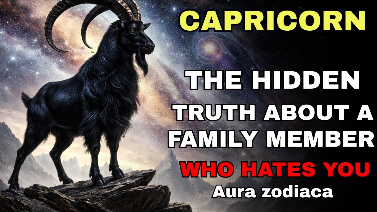 ♑✨ CAPRICORN – THE HIDDEN TRUTH ABOUT A FAMILY MEMBER WHO HATES YOU