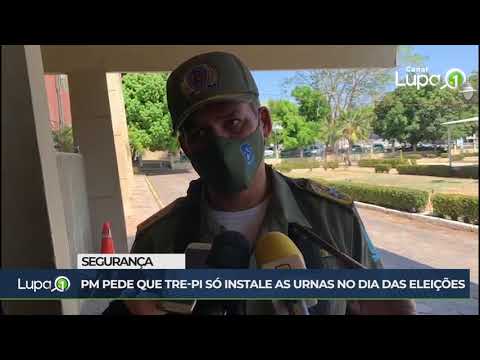 Polícia Militar pede que TRE só instale as urnas no dia das eleições