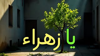 بفيء الأراك تنوح البتول .. #فاطمة_الزهراء_عليها_السلام