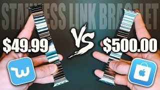 Is Apple’s Link Bracelet Worth $500.00? (Comparing With A Replica)