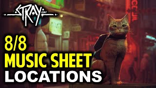 STRAY: All Music Sheets Locations: Meowlody Trophy Guide