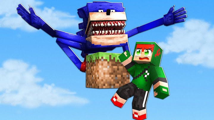 SURVIVING on JUST 1 BLOCK with SHIN SONIC TAPES in MINECRAFT!!