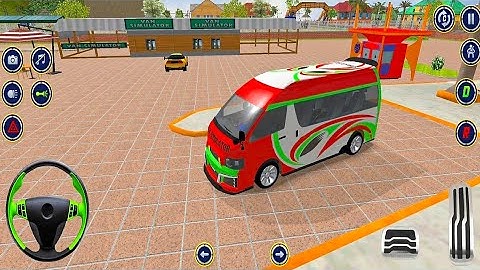 New Minibus Van Driver Simulation - Bus Driving 3D - Bus Game Android Gameplay