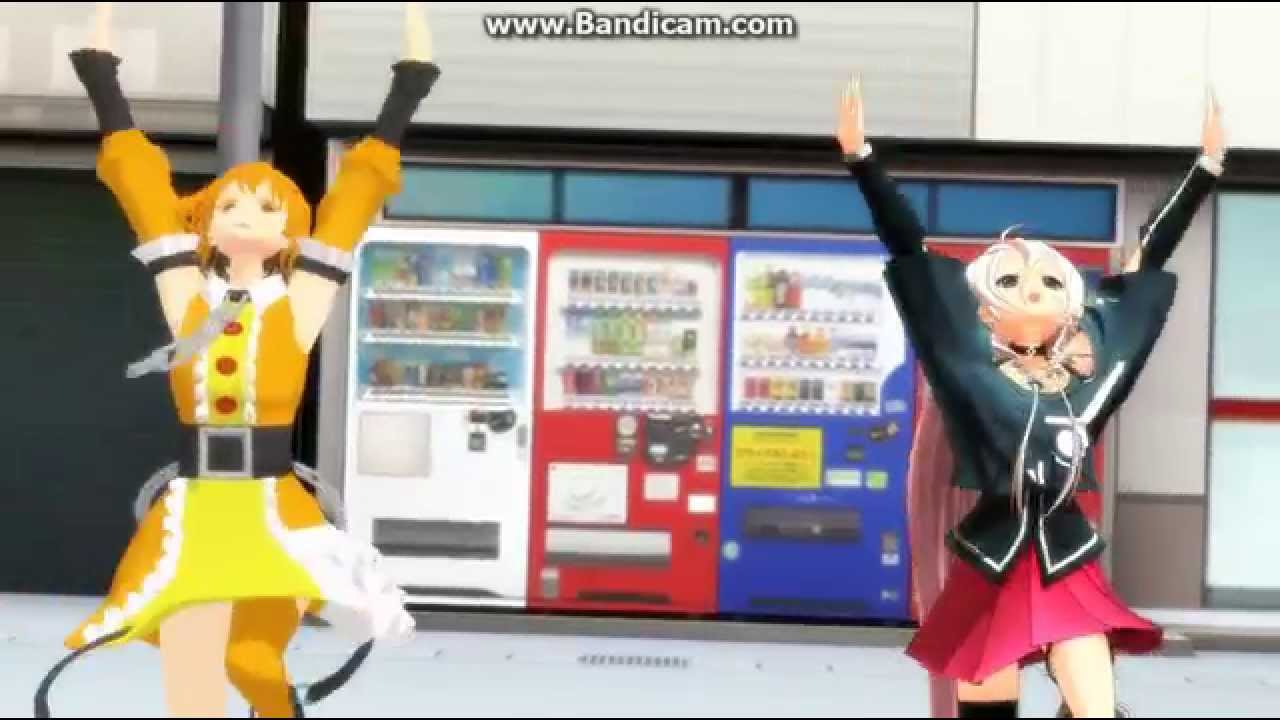 IA & Kisaragi Momo - Otsukimi Recital [MMD][English Sub][HD]