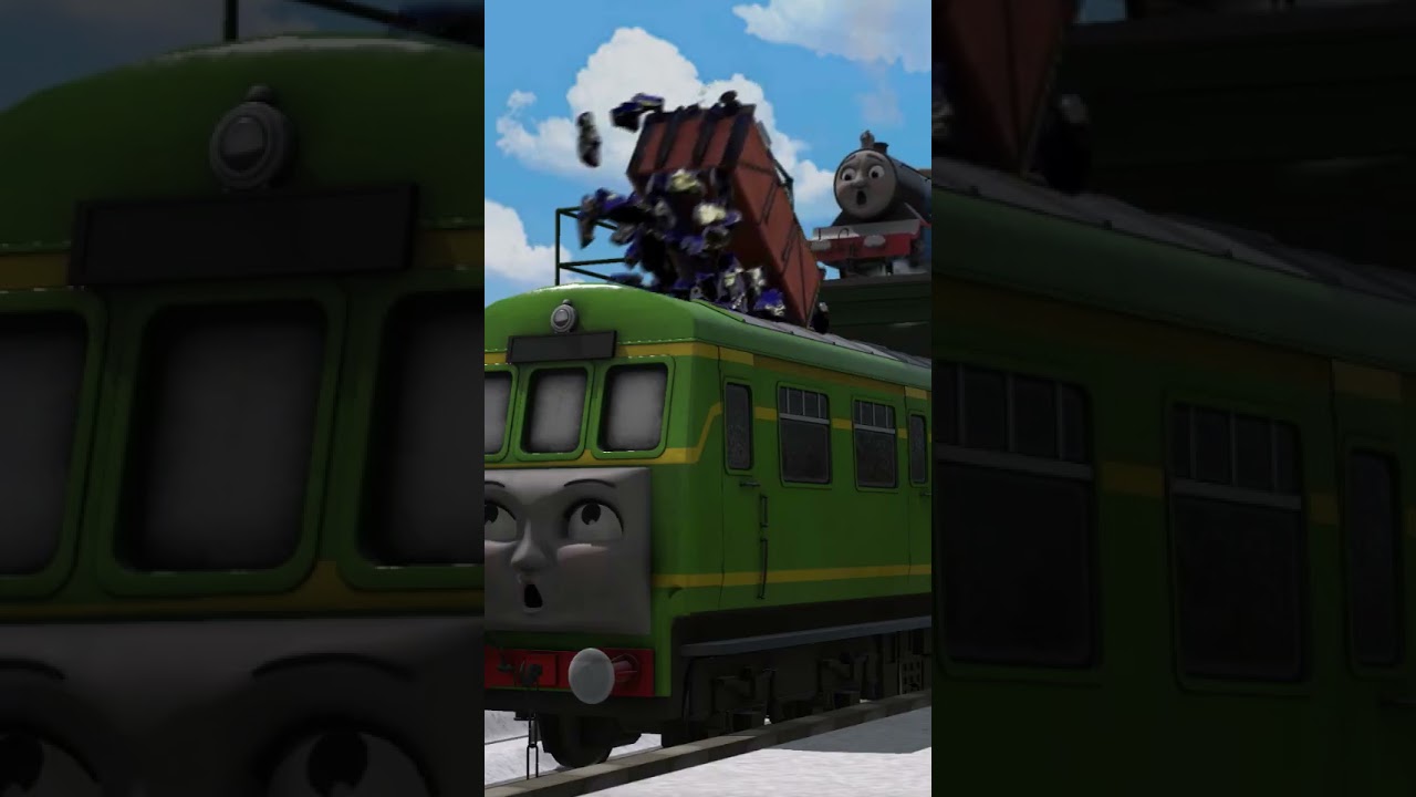END OF THE CHUTE! | THREE WISE ENGINES #shorts