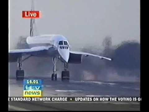 Concorde's Last Commercial Flights - ITN Live Coverage - 24th October 2003