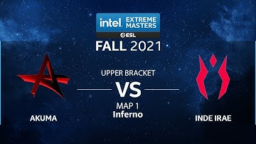 CS:GO - Akuma vs. INDE IRAE [Inferno] Map 1 - IEM Fall Closed Qualifiers 2021 - CIS