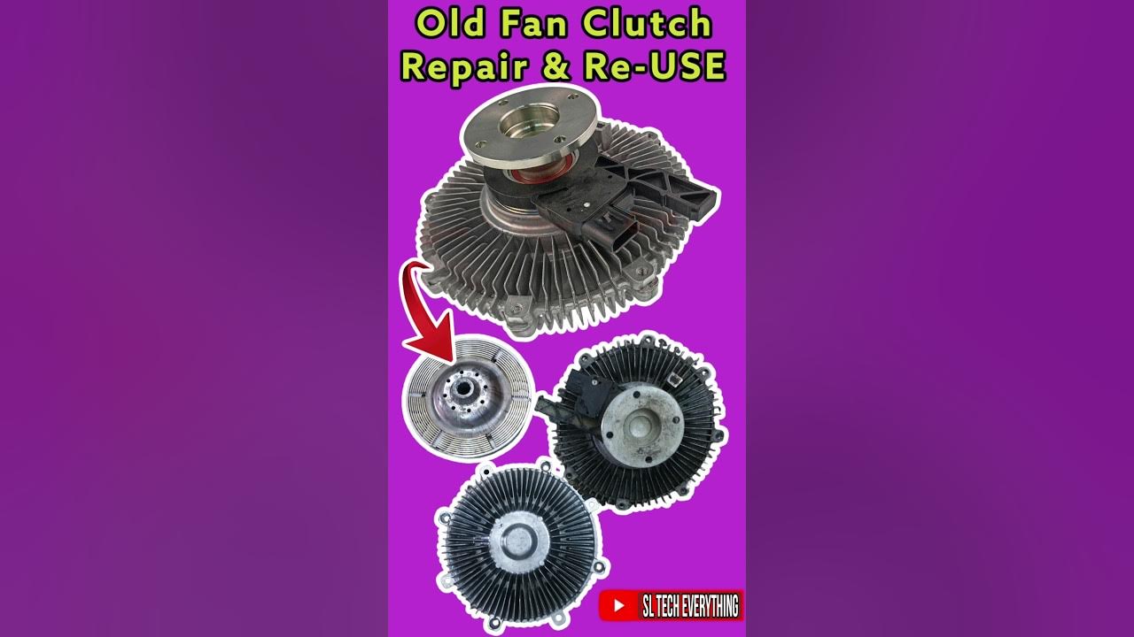 Fan Clutch Repair And ReUse Repair Old Fan Clutch shortvideo shorts viral fanclutch 