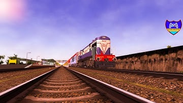 Sealdah Kamakhya AC SF Special Entering at Kamakhya Junction in MSTS Open Rails