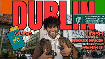 My IRP Appointment Was CRAZY! Galway → Dublin Full Student Vlog!!!!