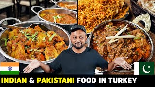 Eating at India Gate & Karachi Darbar | Shehzaday Lamb Kabab of Istanbul | Turkey Food & Travel screenshot 4