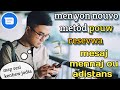 Kman pouw resevwa tout sms mennaj ou a distans  resevwa tout sms ak apel mennaj ou a distans