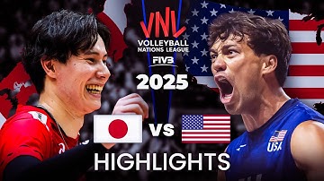 JAPAN 🇯🇵 vs USA 🇺🇸 | HIGHLIGHTS | Men