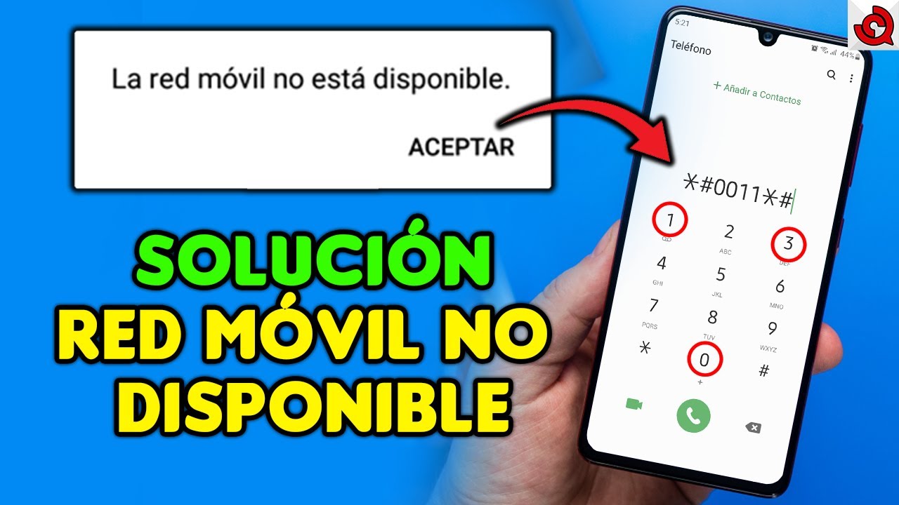 Cómo solucionar red móvil no disponible solo llamadas de emergencia no  registro red 2023 