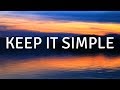 Keep it Simple (with Music) A guided meditation for DEEP sleep, Guided meditations, guided sleep