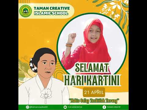 Twibbon Selamat Hari Kartini 2023 | TK B1 Al-Fattah Group | TCIS