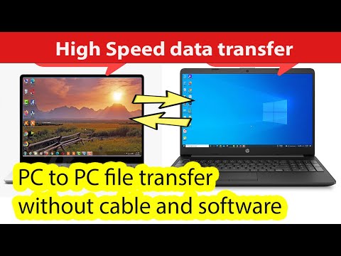 แชร์wifi windows 10  2022 New  How to transfer files from PC to PC using WiFi Windows 10 /7 /8