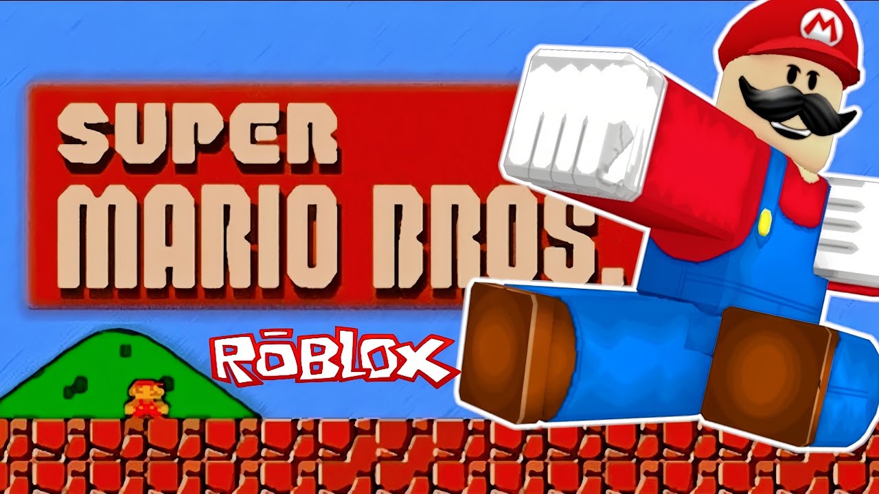 SUPER MARIO BROS. in ROBLOX | Barry's Prison Run OBBY - YouTube