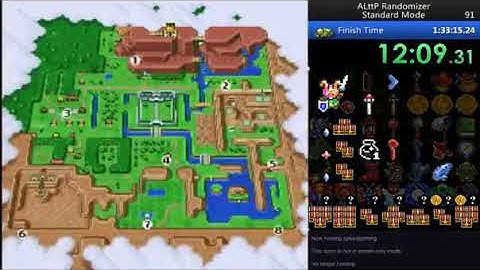 ALttP Randomizer - Standard Race on SRL