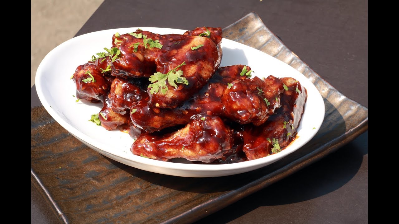 Barbeque Chicken Wings | Chef’s Day Out | Chef Afraz | Sanjeev Kapoor Khazana