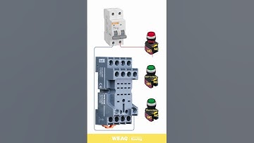 Plug-in Relay with Flat Push Button: Flexible Control with Momentary and Latching Types