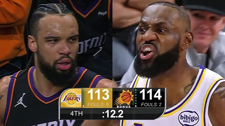 Final 1:31 WILD ENDING Lakers at Suns | December 14, 2025