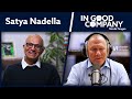Satya nadella  ceo of microsoft  in good company  podcast  norges bank investment management