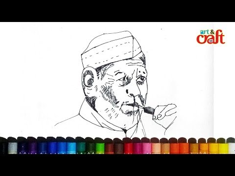 Bismillah Khan Pencil Sketch Drawing Realistic Art