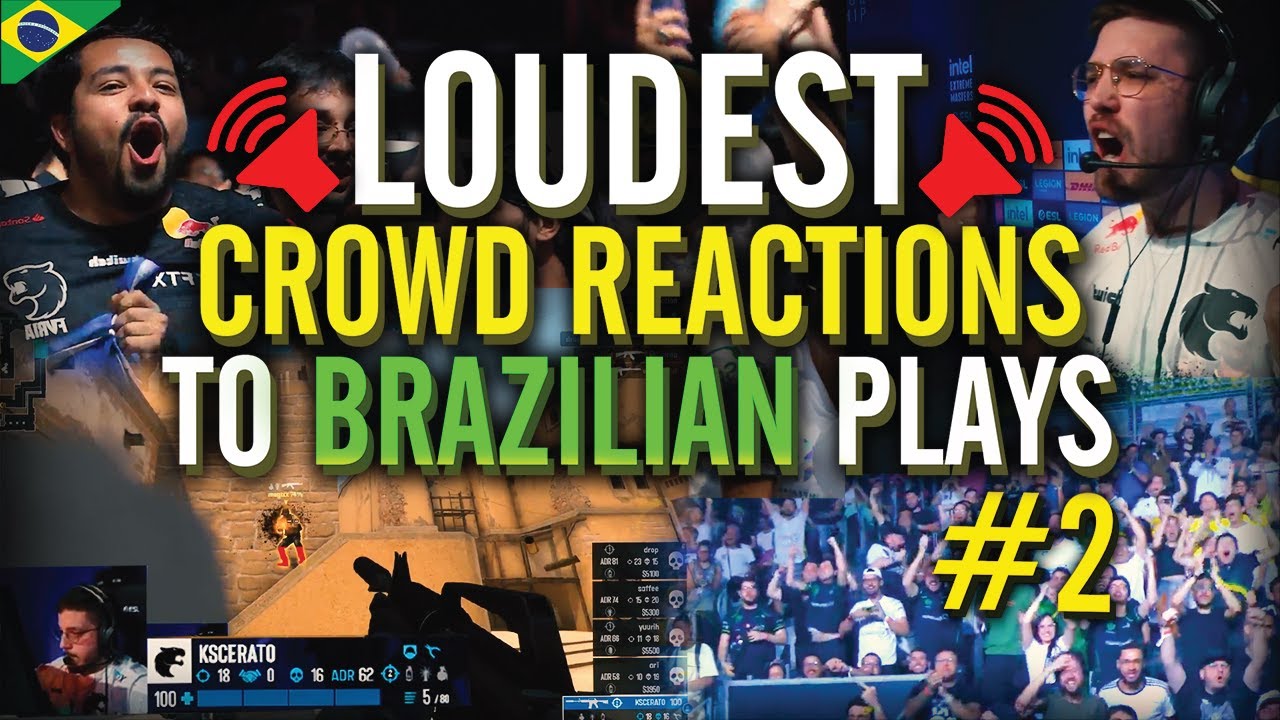 Highlights That Made The Brazilian Crowd Erupt #2 (IEM Rio Legends Stage) 