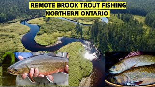 Remote Brook Trout Fishing Northern Ontario