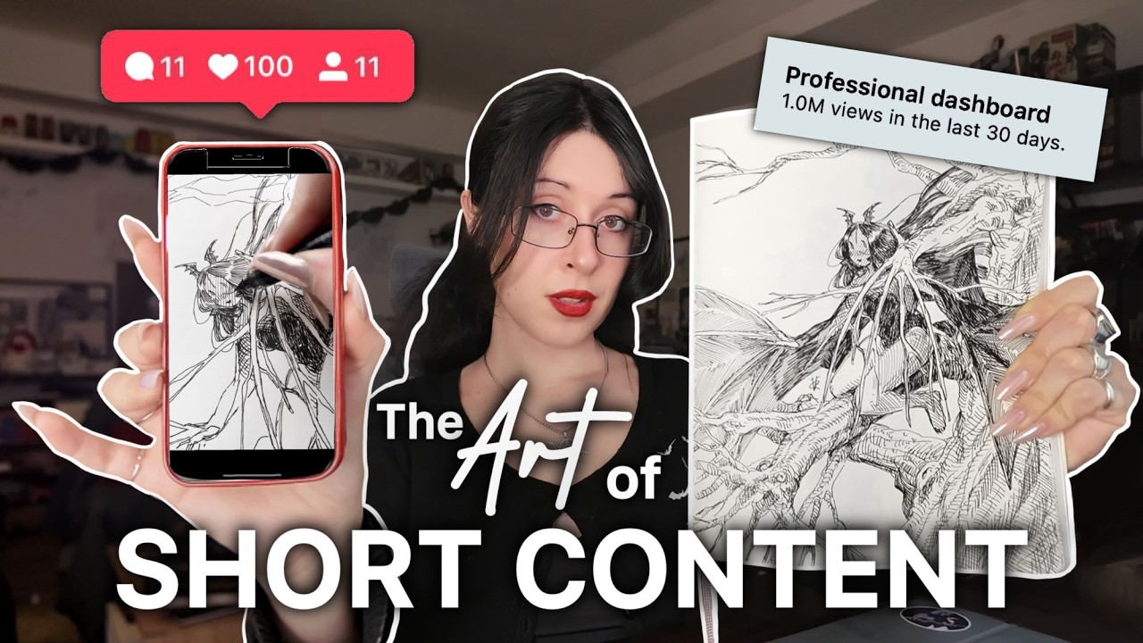 How to film, edit & post videos to GROW your ART ACCOUNT 🏻step by step ...