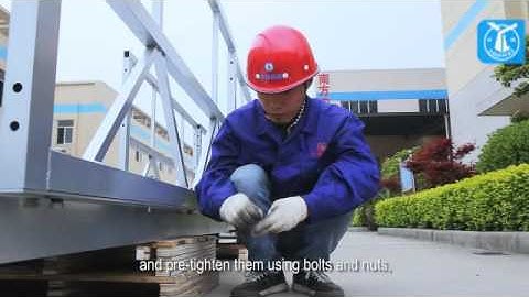 ZLP630 Suspended Platform Installation