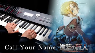 attack On Titan Ost  call Your Namegv Piano Cover By Yu Lun