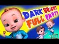 Dark Bright Song | Baby Ronnie Rhymes | Learning Songs For kids | Videogyan 3D Rhymes