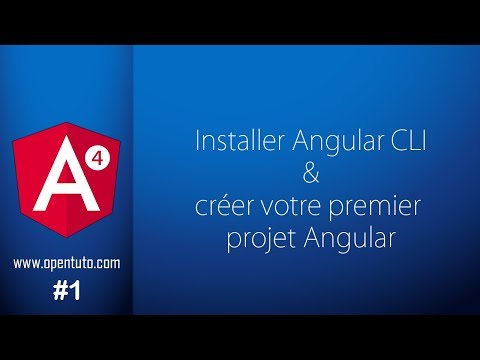 Vidéo: Comment démarrer un projet angulaire dans Visual Studio 2017 ?