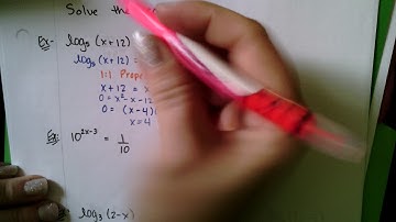 College Algebra 6.6 notes (part 1): Solving Exponential and Logarithmic Equations