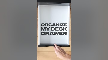 Organizing My Ikea Alex Drawer - #DeskSetup #organization