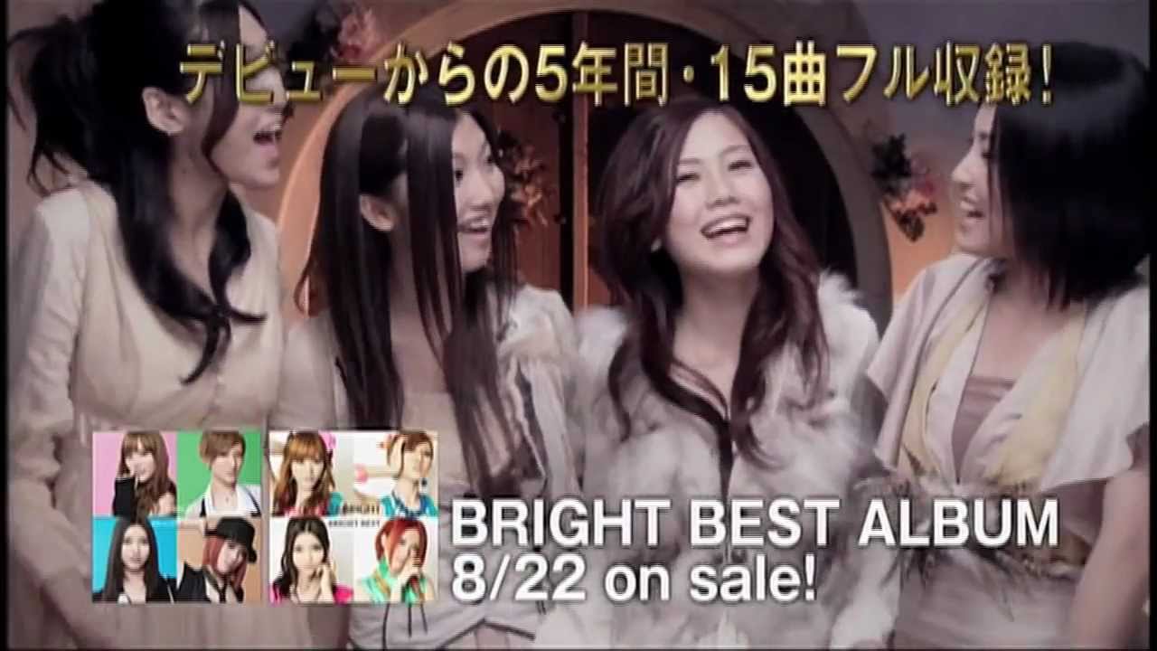 BRIGHT / 8/22発売ベストアルバム「BRIGHT BEST」 DVDには16曲77