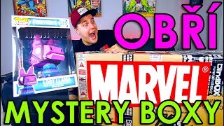 OTEVÍRÁM OBŘÍ MARVEL MYSTERY BOXY