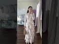 Strolling in a Fairytale Dress Try On