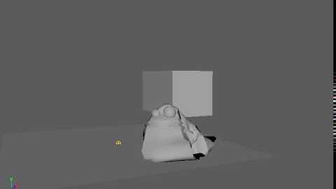 nCloth character/passive collider Maya