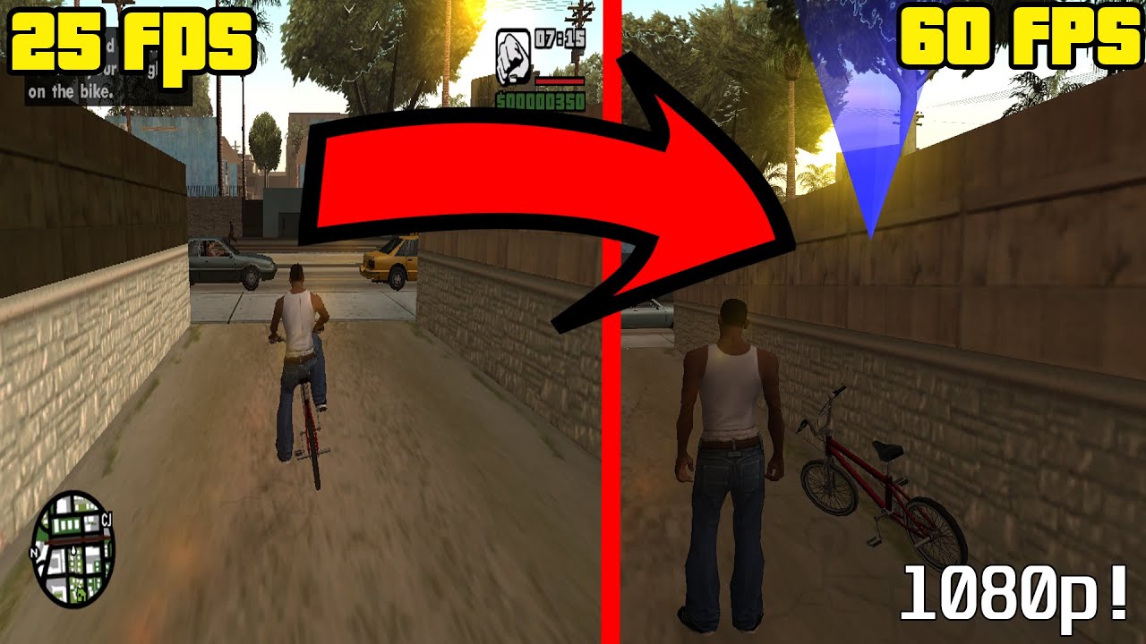 PS2 - [GTA:SA v1.03 - NTSC]Modern Widescreen Fix Project