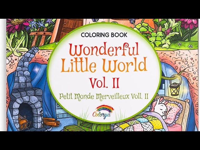 Wonderful little world volume 3 hobbies by Colorya flipthrough and