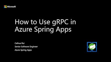 How to use gRPC in Spring apps -- #springboot #grpc #azure