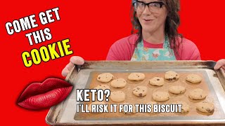 🍪 KETO Chocolate Chip Cookies Youll Risk It For | NO ALMOND FLOUR | LESS than 1 NET CARB 😋