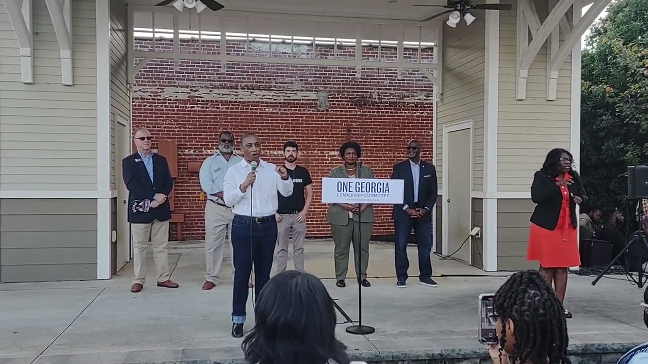 Stacey Abrams Let's Get It Done Rally in Griffin!