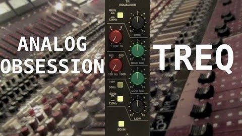 Analog Obsession TREQ | Free Equalizer Plugin | Quick Test Demo (Free Plugin)