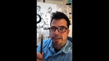 Inking Comics: Using a crow quill / pen nib