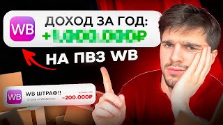 картинка: Сколько РЕАЛЬНО ЗАРАБАТЫВАЕТ ПВЗ Wildberries в 2025 году? ПВЗ Вайлдберис