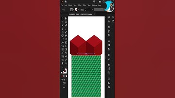 How to Create 3d Cube Pattern in Adobe Illustrator | 3d Pattern | Gradient Pattern | Pattern Design